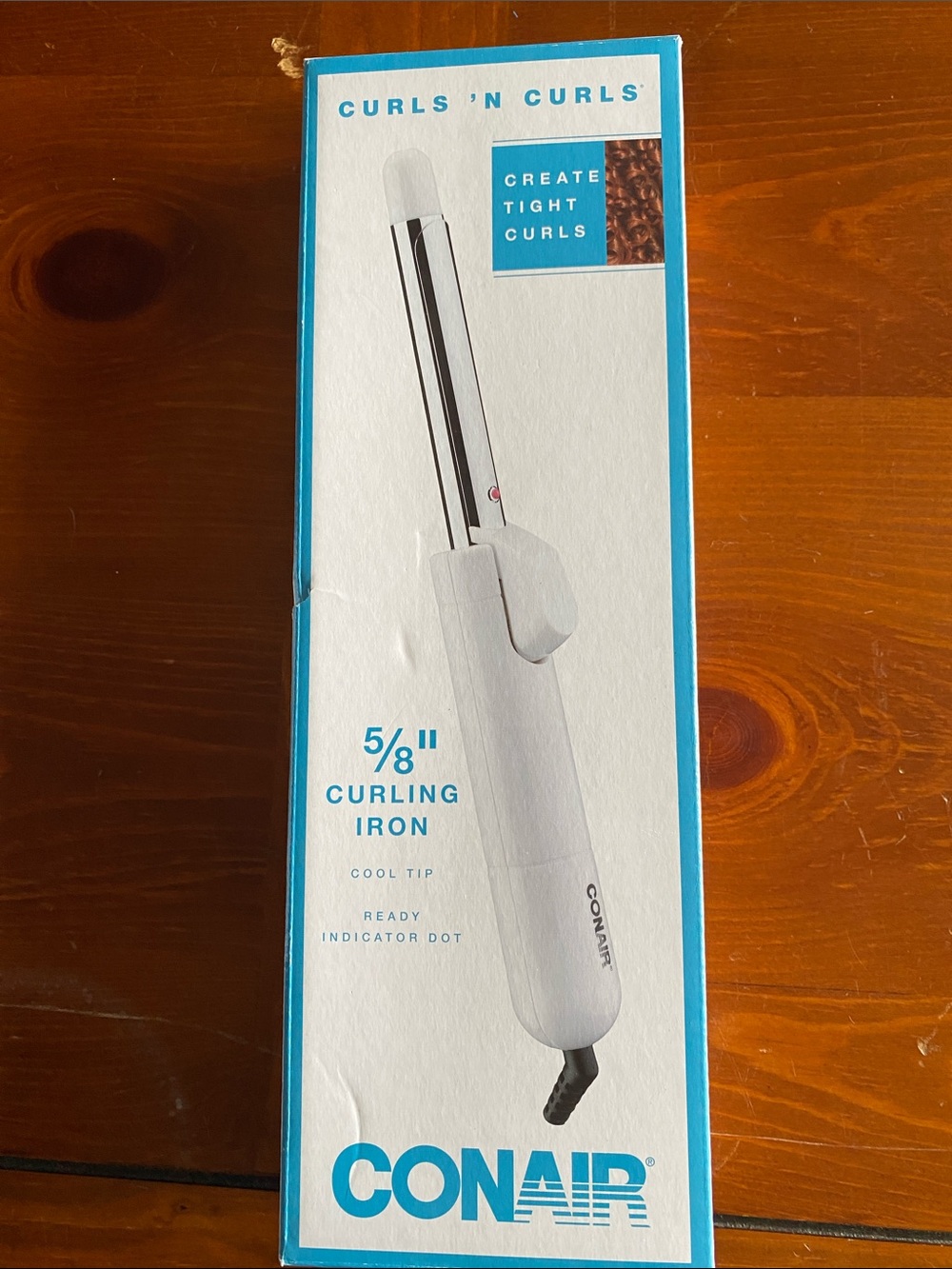 Con air curling iron
